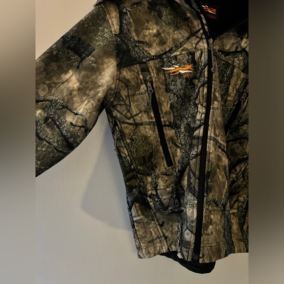 SITKA Men’s Camo Zip Up Jacket L - Picture 4 of 6